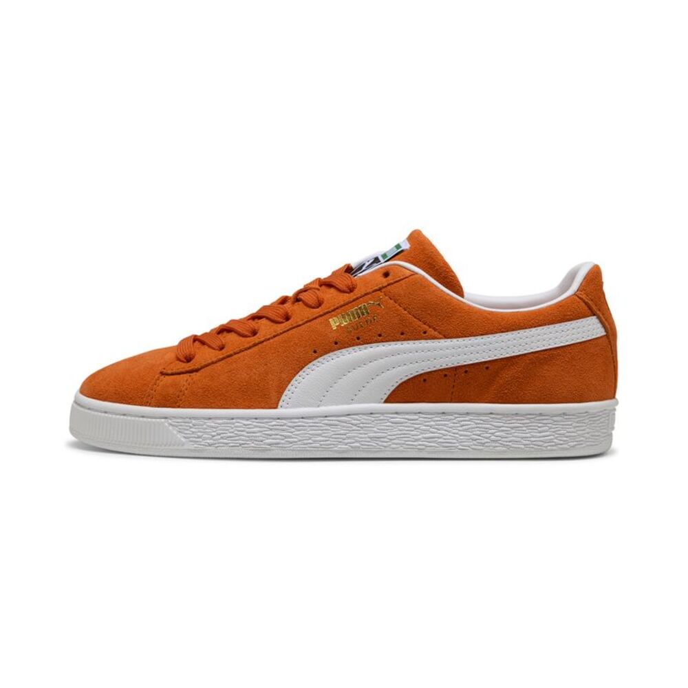 Puma Mens Suede Classic Orange Shoes (NWT) - Picture 2 of 5